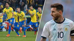 Wegen heftigen regens ist der klassiker argentinien gegen brasilien verschoben worden. Copa America Traum Halbfinale Brasilien Gegen Argentinien Perfekt Sportbuzzer De