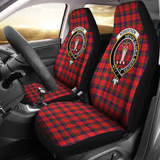 Robertson Clan Badges Tartan Car Seat Covers Ha5 Car Seats Carseat Cover Tartan