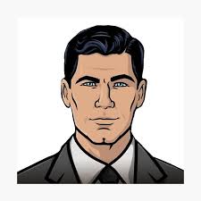 A page for describing characters: Sterling Archer Wall Art Redbubble