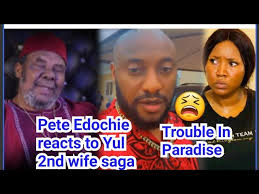 Yul & 2nd Wife Judy Austin Completely ignored each other/Judy pepper dem  music/ Pete Edochie react.