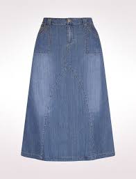 Women S Denim Denim Skirts Embroidered Pocket Denim Skirt Dressbarn Denim Skirt Dress Barn Dresses Skirts