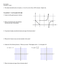 Test and worksheet generators for math teachers. Pre Calculus Worksheet 1 2 Day 1 Fill Online Printable Fillable Blank Pdffiller
