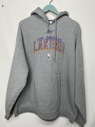 Find comfortable and versatile lakers hoodie at bargain prices. Reebok Vtg Gray Hoodie Retro Lakers Kobe Rare Los Angeles Spell Out Apparel Jackets Coats