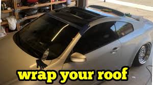 Keep in mind this would be a rough estimate, and project costs can vary. How To Vinyl Wrap Car Roof