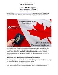 Immigration Consultant Vancouver Novusimmigration Ca By Novus Immigration Issuu