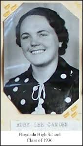 Ruby Lee Camden Custer (1919-2002)