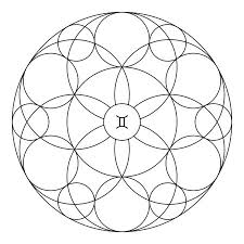 They are often described as dreamers who have both an active imagination and powerful intuition. Coloring Book Of Sacred Geometry Mandala Of Zodiac Sign Of Gemini Royalty Free Cliparts Vectors And Stock Illustration Image 148579057