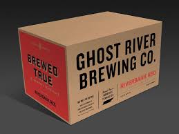 Ghost River Master Case Mockup 2 Packaging Labels Design Carton Design Beer Packaging