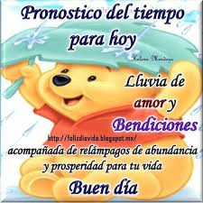 Pronostico Saludos De Buenos Dias Lmagenes De Buenos Dias Se Bueno