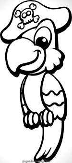 Great Parrot Pirate Coloring Pages Pirate Coloring Pages Cartoon Coloring Pages Pirate Parrot