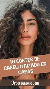 10 Mejores Ideas De Cortes De Pelo Rizado En Capas Que Debes Probar Este  2025