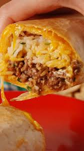 Taco Bell Quesarito Video Beef Recipes Mexican Food Recipes Quesarito Recipe