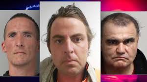 Gregory Randell, Ricardo Quatrini and Anthony Deacon are wanted by police  in and around the Casey area