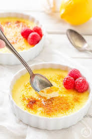 Lemon Creme Brulee Food Lemon Dessert Recipes Desserts Creme Brulee Recipe