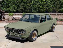 Image result for Grayish Green 1959 Datsun