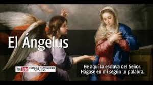 Y ella concibió por obra y gracia del espíritu santo. Chords For Rezo De El Angelus