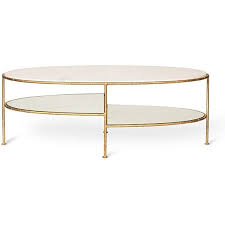 White Luxe Three Oval Bamboo Coffee Table Oliver Bonas 8 875 Ars Liked On Polyvore Featuring Home Fu Bamboo Coffee Table White Accent Table Coffee Table