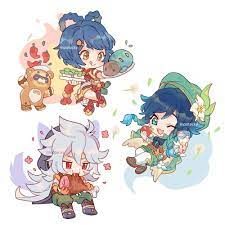 Pin By Ritchi On Genshin Impact Chibi Character Design Cute Art