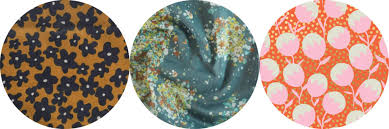 New delicate floral pattern is now available on my patternbank page #patternbank #pattern #print #repeat #pastel #softcolours #blue #floral #floralprint. Fabric Inspiration For The Cashmerette Roseclair Dress Cashmerette