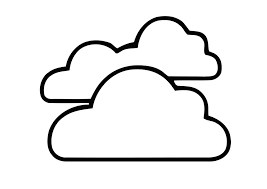 Cloud coloring pages are a good way for kids to develop their habit of coloring and painting, introduce them new colors, improve the creativity and motor skills. Coloring Pages Of Clouds Coloring Home