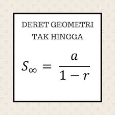 Tentukan Jumlah Deret Geometri Tak Hingga Dengan Suku Pertama 68 Dan Suku Ketiga 38 25 Brainly Co Id