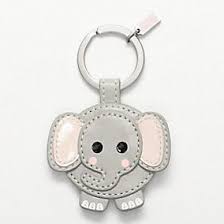 This Makes Me Wish I Still Worked At Coach Leather Keychain Elephant Keychain Keychain