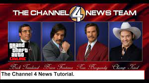 Channel description of channel 4: Gta Tutorial Channel 4 News Team Anchorman Legend Of Ron Burgundy Youtube