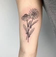 Tattoo outline flower tattoos and flower on. Best 100 Daisy Tattoo Designs In 2021 Tattoo Stylist