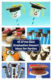 Cute little graduation caps are made with peanut butter cup hats, graham cracker cookie mortarboards, and candy licorice tassels. 10 Of The Best Desserts For A Graduation Party Graduation Desserts Graduation Snacks Graduation Party Snacks