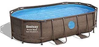 Get all of hollywood.com's best movies lists, news, and more. Amazon Com Bestway Power Steel Swim Vista Series 14 X 8 2 X 39 5 Oval Frame Above Ground Swimming Pool With Pump Ladder And Cover Patio Lawn Garden