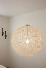 Made By Girl My Finished Diy Pendant Light Via Made By Girl