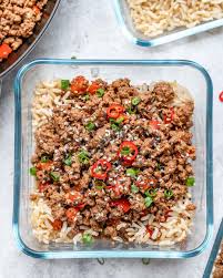 Asian Style Beef Meal Prep Bowls Recipe In 2020 Meal Prep Bowls Clean Food Crush Beef Recipes