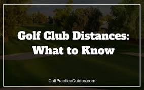Golf Club Distances How Far Do You Hit Each Golf Club