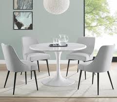 More about my dining room furniture. Steve Silver Colfax Mid Century Modern 5 Piece Dining Set Withwhite Marble Table Standard Furniture Dining 5 Piece Sets