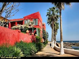 A House In Les Senegal Paysage D Afrique Paysage Peinture Maison