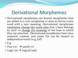 Maybe you would like to learn more about one of these? Types Of Morphemes Lec Ppt Video Online Download