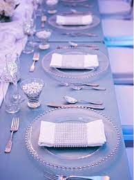 Pour une décoration de salle de mariage argent et blanc, nous vous conseillons nos centres de tables : Deco Mariage Gris Et Blanc Tendance Boutik Tendance Boutik
