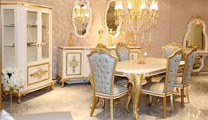 One of the most crucial pieces in a dining space is the table. Akm Classic Furniture Turkish Classic Furniture