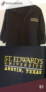 Black And University Gold Polo Shirt St Edward S University Polo Clothes Design Fashion Design St Edwards