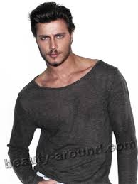 Burak Celik Best Model Of The World 2013 Photo Turkish Men Long Sleeve Tshirt Men Handsome Men