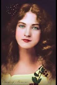 Maude Fealy (1883-1971) hand-tinted Rotary Photo series postcard 🌷