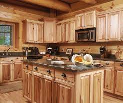 15 Best Rustic Kitchen Cabinet Ideas And Design Gallery Find Your Hickory Rustic Kitchen Cab Log Home Kitchens Hickory Kitchen Cabinets Rustic Kitchen Cabinets