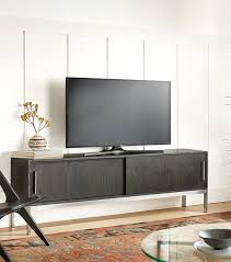 Our Alden Media Cabinet Features Sleek Modern Design That Will Complement A Variety Of Room Styles Modern Media Storage Living Room Inspiration House Styles