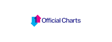 number 1 in the official charts logo design love