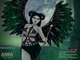 Malefique3l streams live on twitch! Second Life Marketplace Promo Halloween M M Malefique Oct19