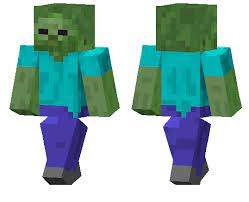 I used an ai to turn minecraft textures into faces. Zombie Skin Minecraft Pe Skins