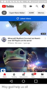 Games, especially new super mario bros. 510 Am L 26 Youtube All Asmr Memes Super Mario Maker C Latest Videos 1010 Rt Minecraft Skyblock Survival But There S Over 50 Players On The Server Game Rtgame 5m Views 1 Year