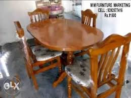 Extendable danish teak dining table, 1950s. Brand New Teakwood Dinning Table S Set At Wholesale Price Natural Dinning Rs 11500 Set Id 19699594691