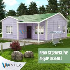 Anahtar teslim imalatlarda elektrik döşemı, sıhhi tesisat, boya dahildir. Ahsap Desenli Sik Tasarima Ve Renk Seceneklerine Sahip Prefabrik Ev Modelleri Ile Yeni Bir Yasam Alanina Sahip Olun 68 M Tek Katl Evler Tasarim Evler Renkler