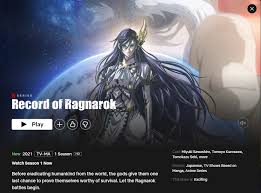 Zoro is the best site to watch record of ragnarok sub online, or you can even watch record of ragnarok dub in hd quality. Wtk S Tweet Record Of Ragnarok Is Now Streaming On Netflix Trendsmap